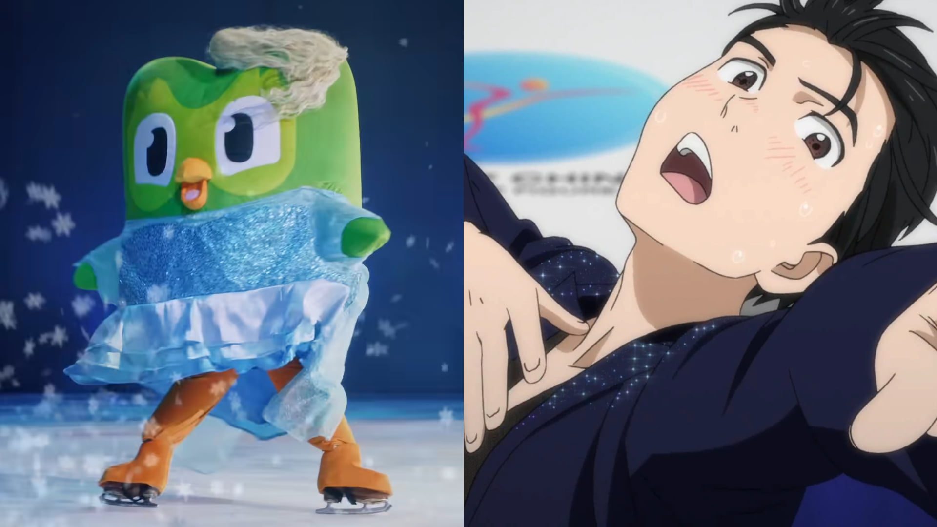 Duolingo és Dean Fujioka történelmet írnak a Duo on Ice-ban.