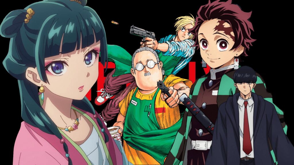 A világ 10 legnagyobb Netflix anime évada felfedve (H1, 2025)