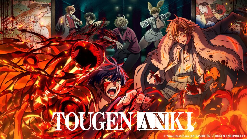 TOUGEN ANKI anime a Netflix globális Top 5-be került, és Japánban az első helyen áll.