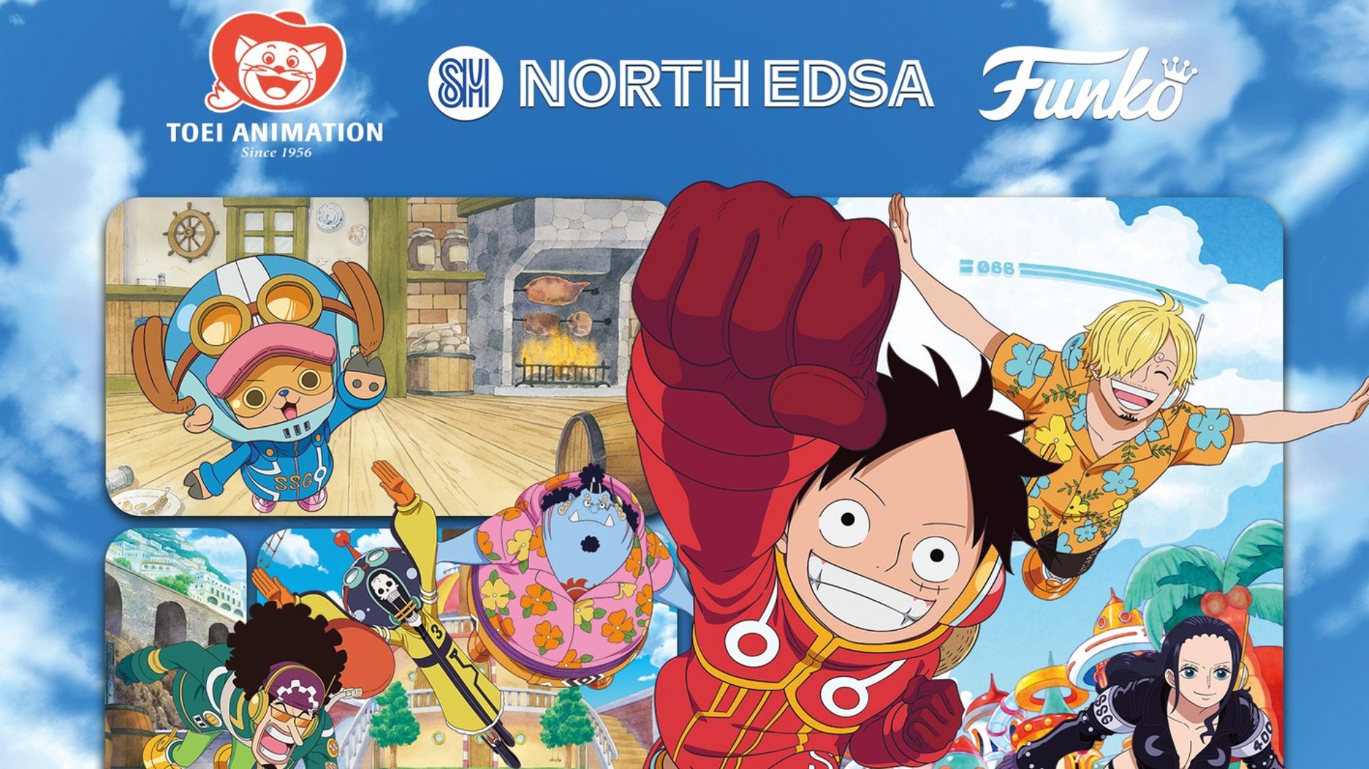 A Fülöp-szigetek Legnagyobb ONE PIECE Ünnepe Két Óriási Lufit Mutat Be az SM North EDSA-ban!