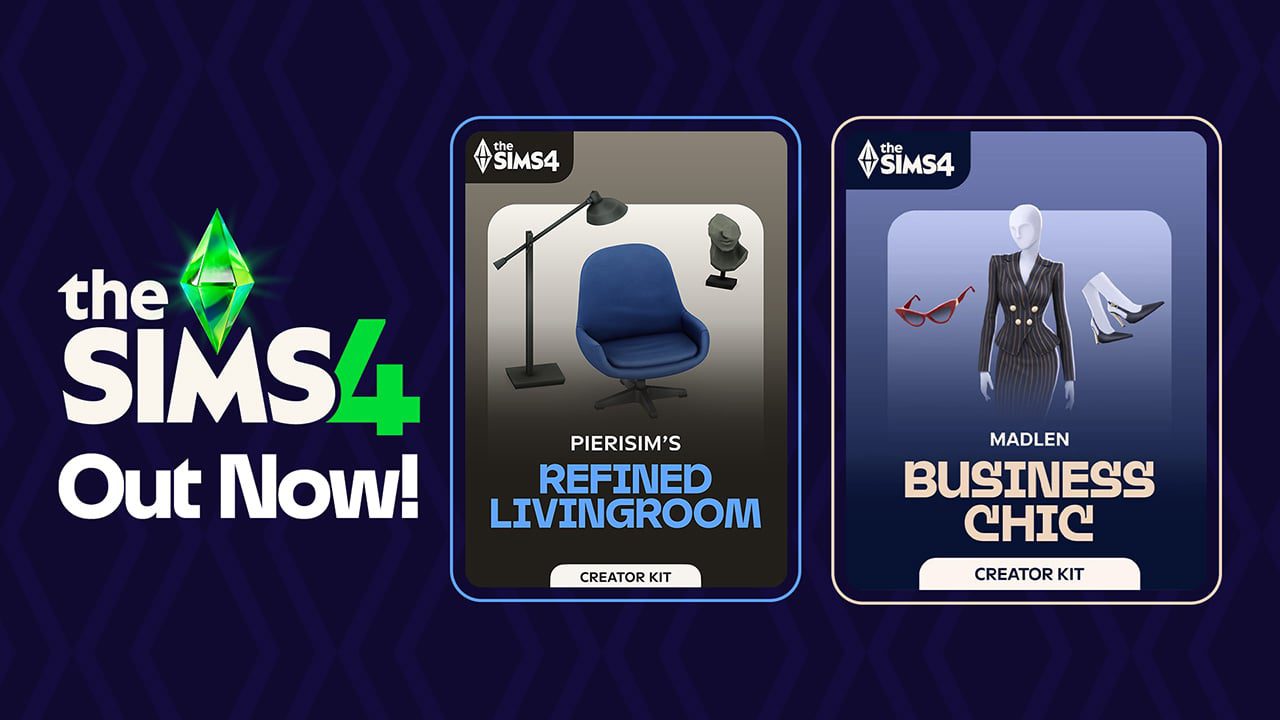 A Sims 4 2 új Creator Kit-et mutat be 2025 augusztusában.