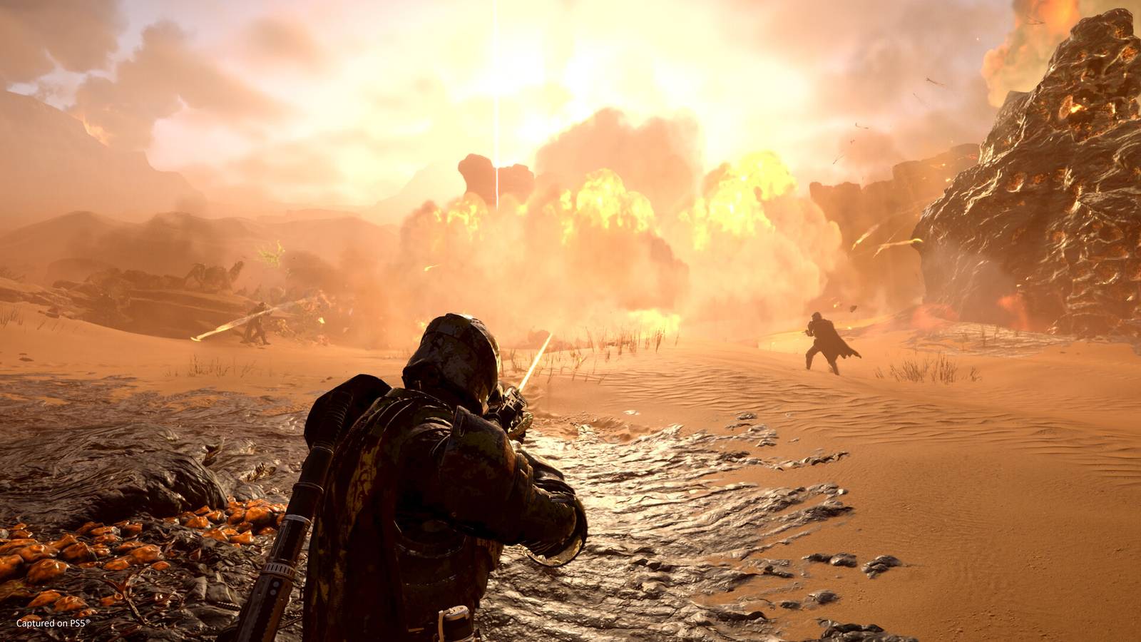 Helldivers 2 vezérigazgatója a PC fájlméret körüli vitáról beszél.