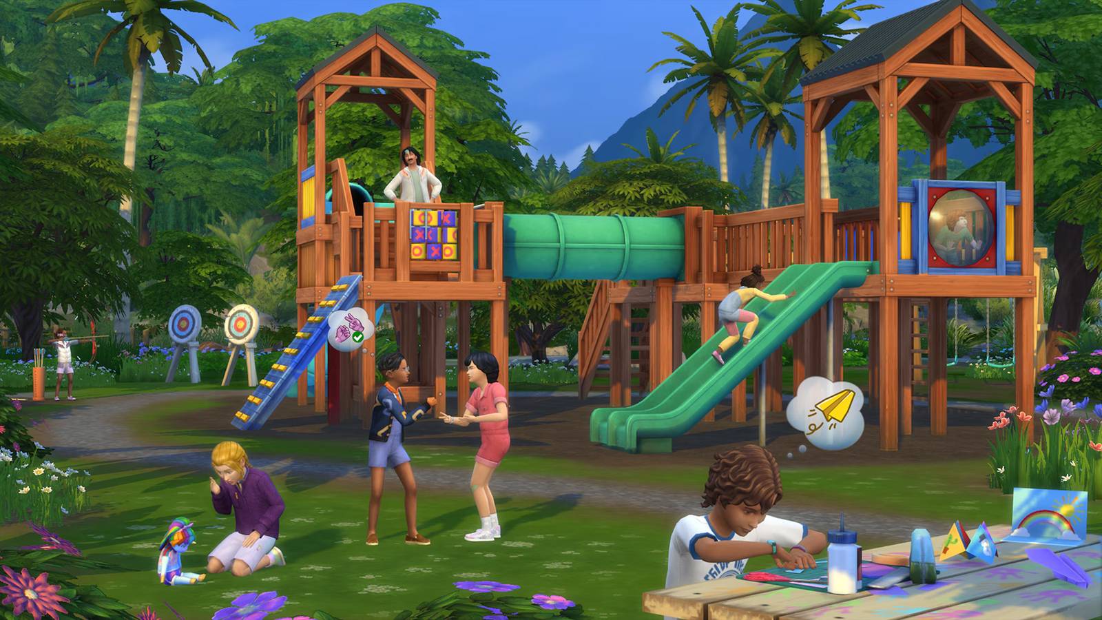 A The Sims 4 felfedi az Adventure Awaits kiegészítő csomag játékmenetét.