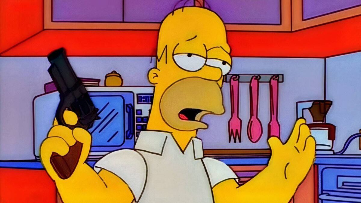 Fortnite szivárgás egyedi mitikus fegyvert sejtet a Simpsons crossoverből.