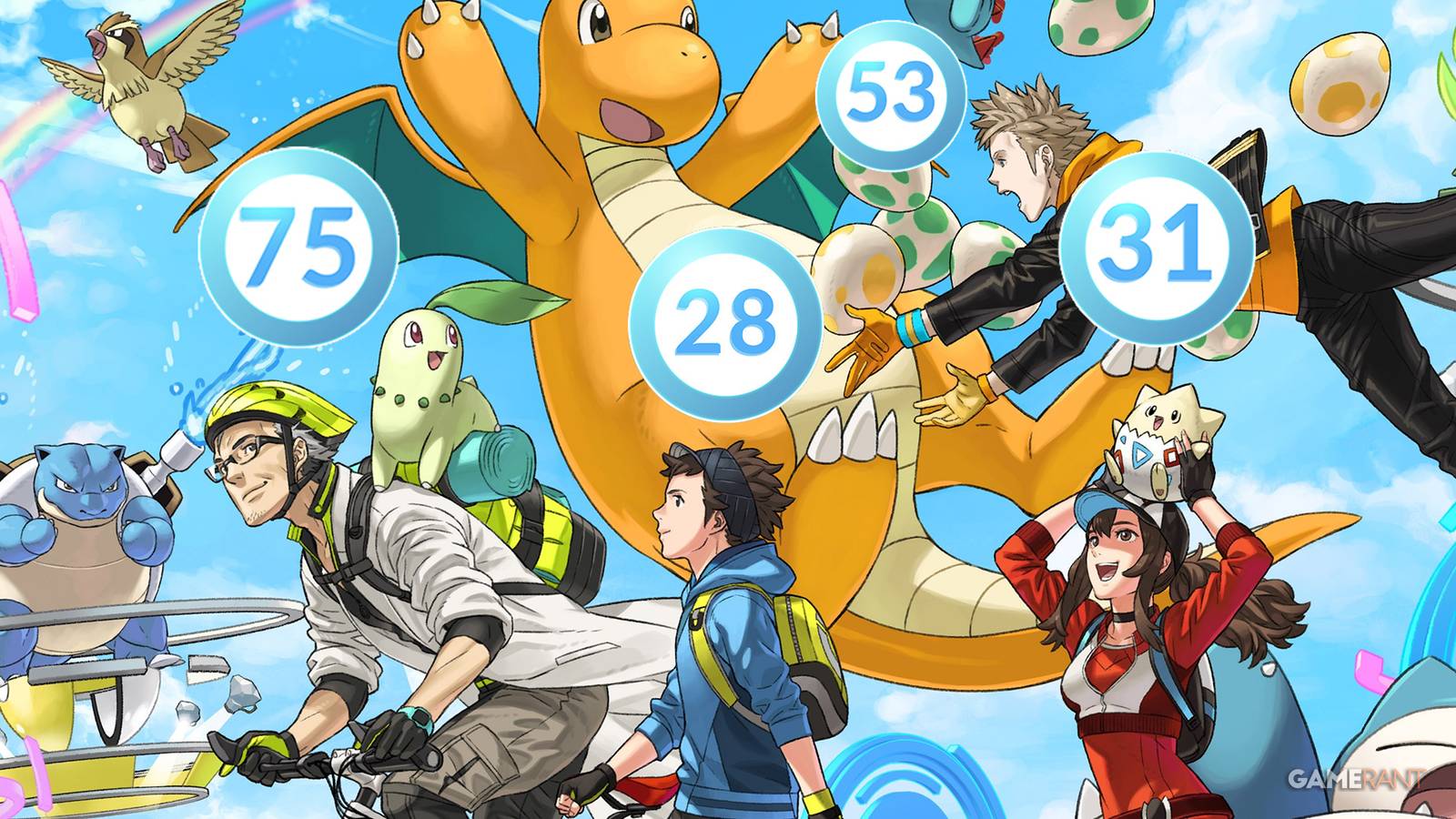 A Pokemon GO új szintlépési jutalmakat jelentett be.