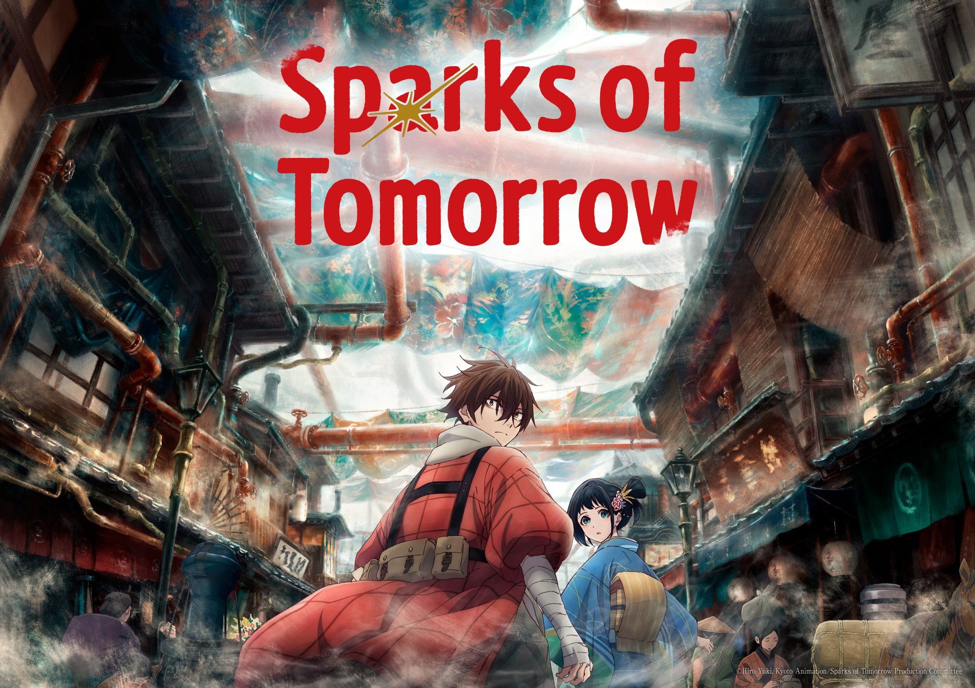Sparks of Tomorrow: Az új Kyoto Animation anime első trailere, főszereplői és stábja napvilágot látott!
