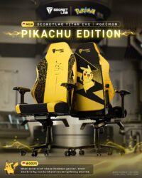 Fedezd fel a Secretlab új Pokémon TITAN Evo Gaming Székeit Pikachu, Gengar és Eevee kiadásokkal!