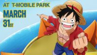Toei Animation és ONE PIECE Visszatér Seattle-be a Mariners Night-ra a T-Mobile Parkban március 31-én!