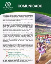 Jockey Club Del Peru Umamusume Cosplay Versenyeket Hoz Latin-Amerikába!