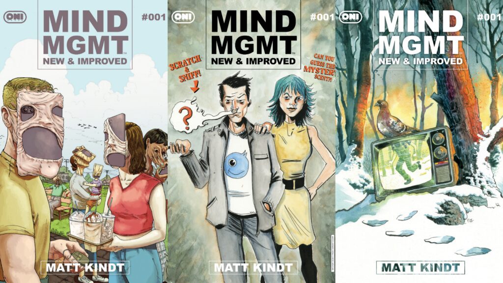 Matt Kindt elindítja a Mind MGMT: New & Improved #1-et az “Operation: Blind Bag” variánsprogrammal!