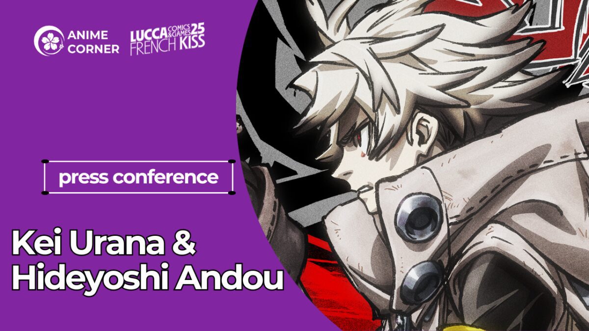 Press Konferencia: Kei Urana és Hideyoshi Andou a Lucca Comics & Games 2025-ön