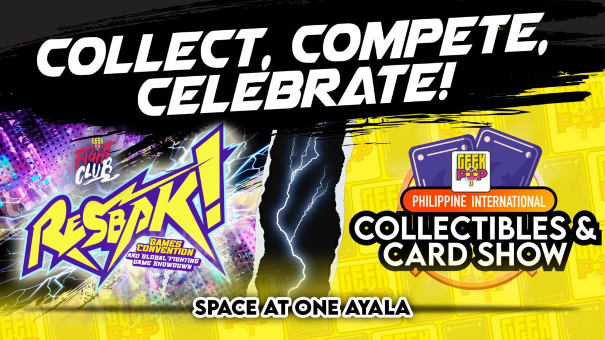 GEEK+POP és RESBAK: Kártyagyűjtő és Harci Játékok Konvenciója Érkezik a Fülöp-szigetekre Májusban!