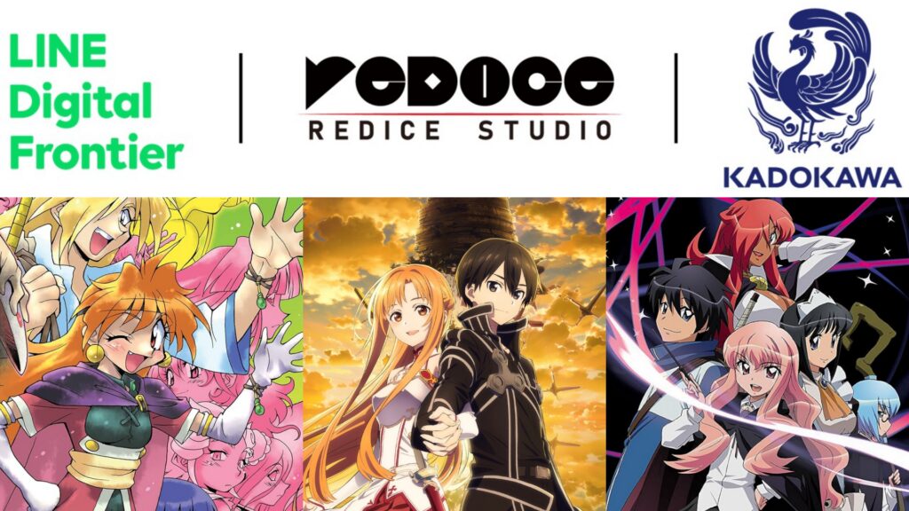 A KADOKAWA címek közül a The Familiar of Zero és a Sword Art Online is WEBTOON adaptációt kap!