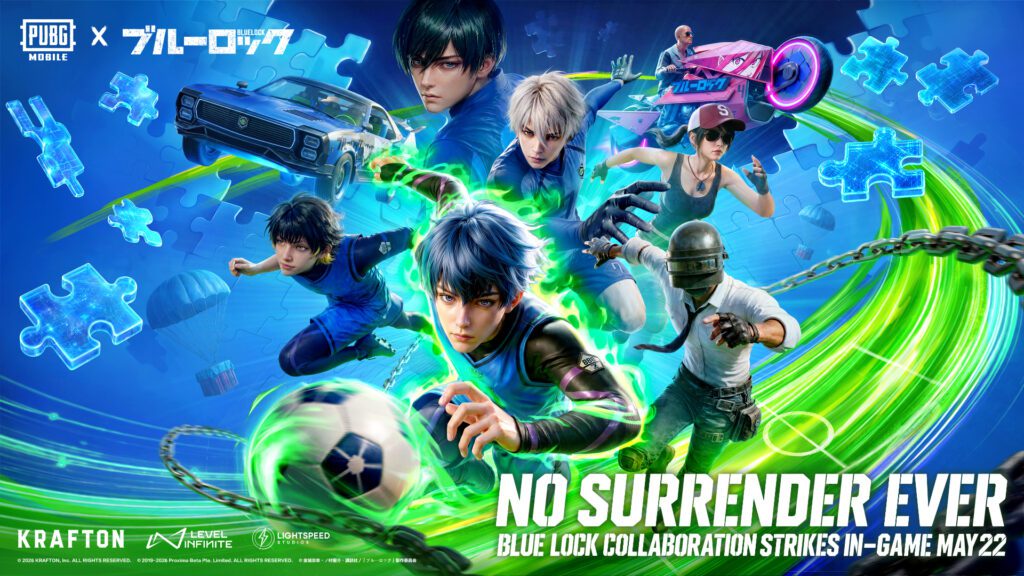 PUBG MOBILE és Blue Lock: Megérkezett az izgalmas anime együttműködés!