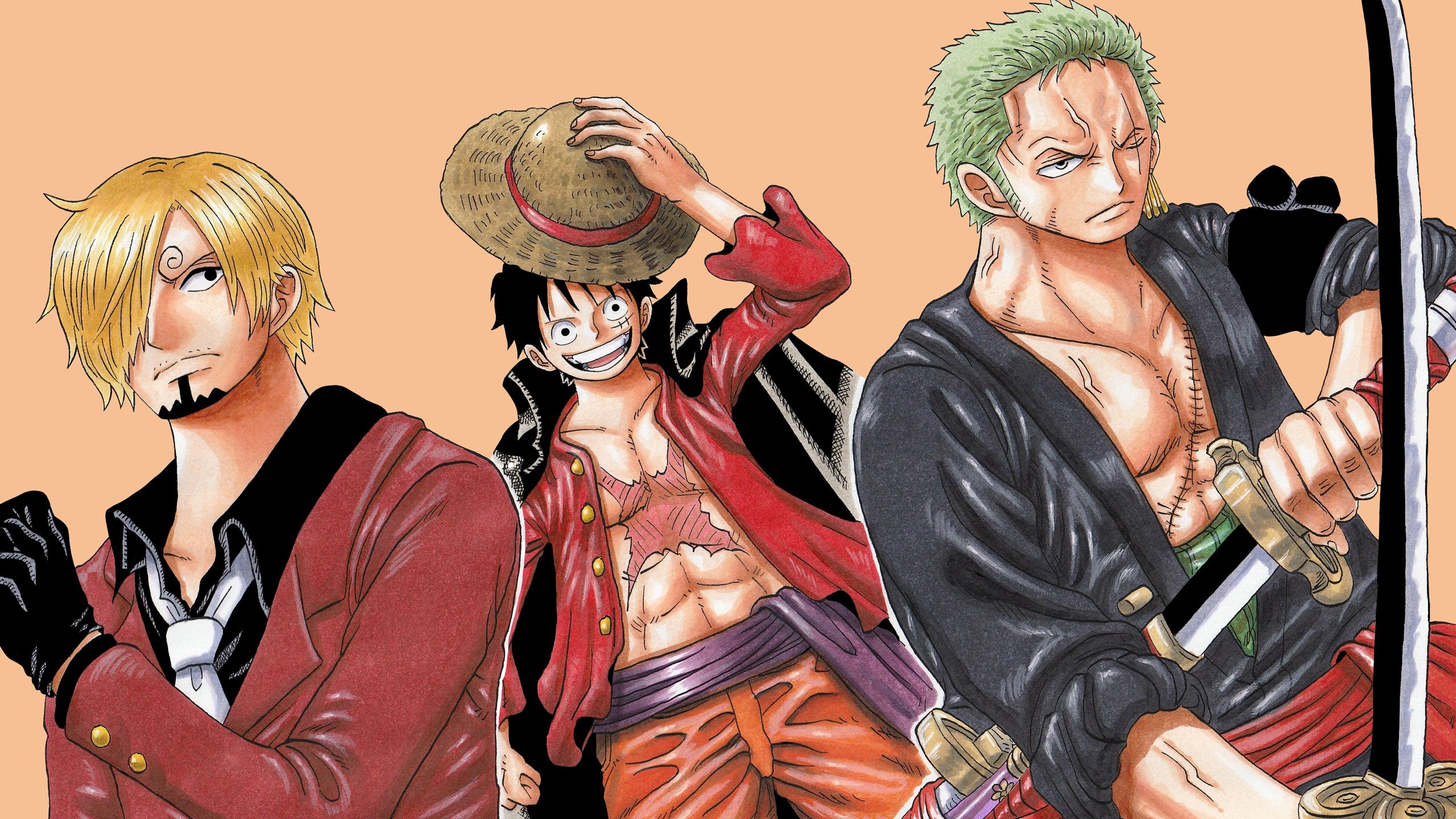 Luffy, Zoro és Sanji a One Piece 2. globális szavazásának legfrissebb eredményei szerint az első három karakter között!