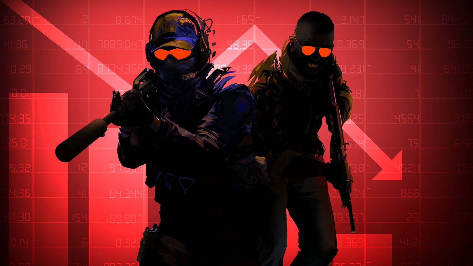 A Counter-Strike 2 frissítése megsemmisítette a skinek piacát.