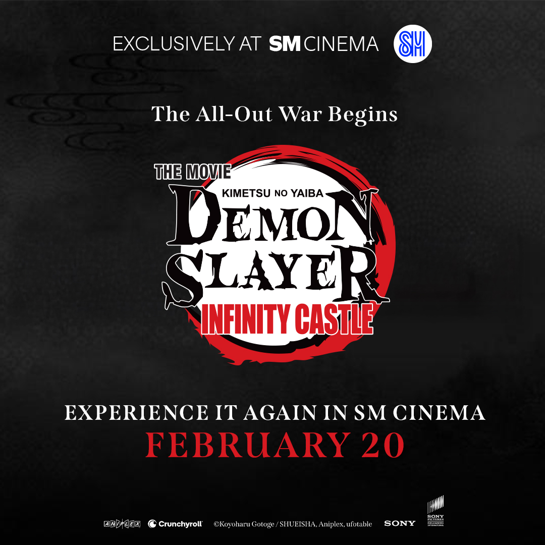 Demon Slayer: Az Infinity Castle február 20-án tér vissza a SM Cinemába a Fülöp-szigeteken!
